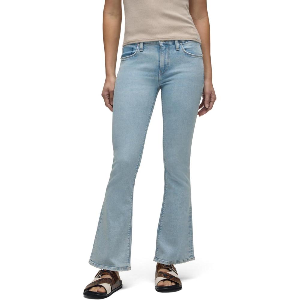 imageHudson Womens Nico MidRise Bootcut Barefoot JeanFlourish