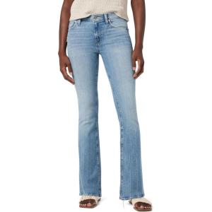 Hudson Womens Nico Mid-Rise Bootcut Barefoot Jean(Mustang Distressed)