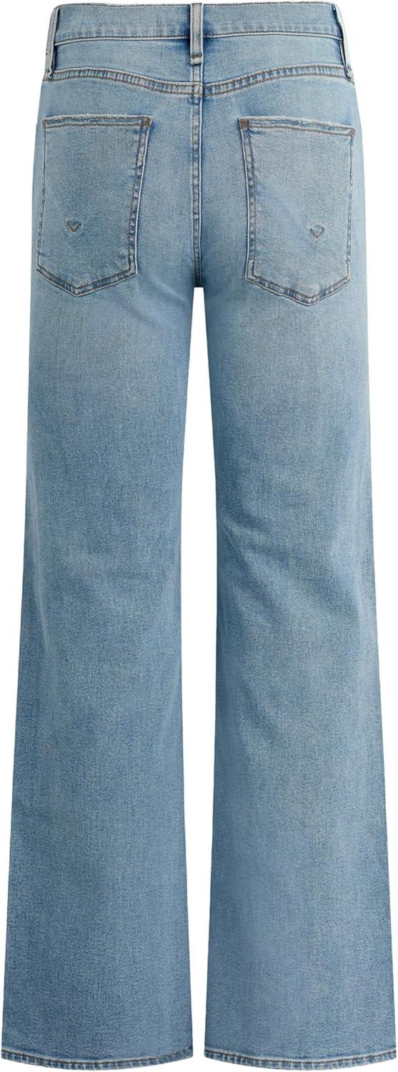imageHUDSON Womens Rosie Petite High Rise Wide Leg JeanNew Oak