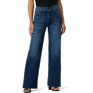HUDSON Womens Rosie Petite High Rise Wide Leg Jean(Dover)