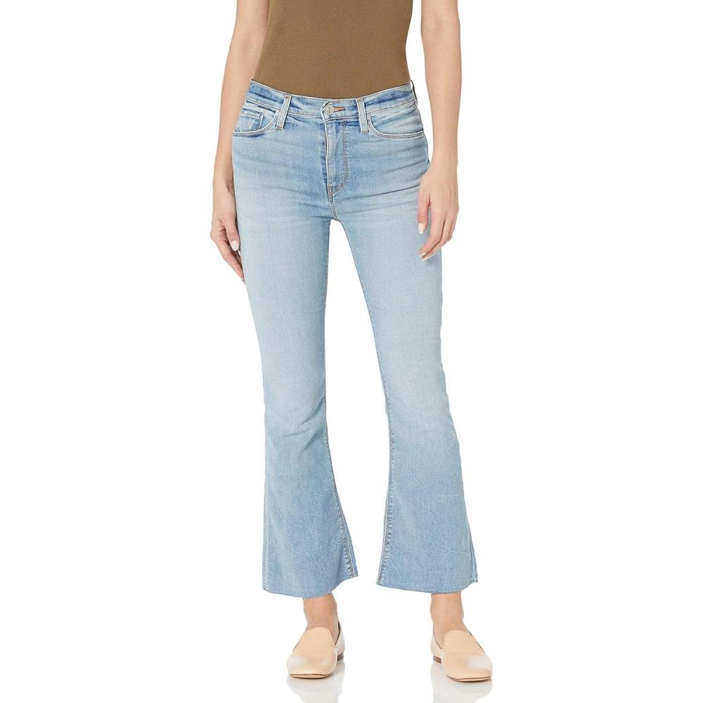imageHUDSON Womens Barbara High Rise Bootcut Crop JeanLightless