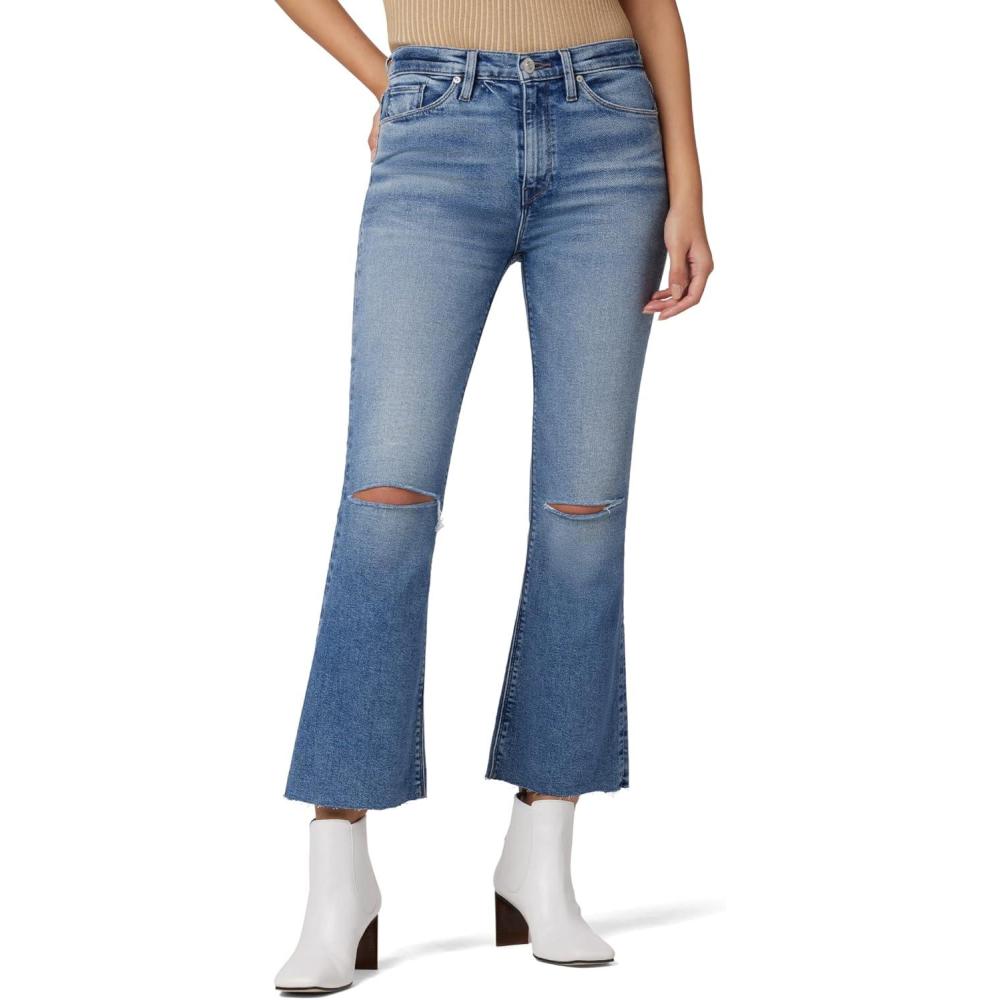imageHUDSON Womens Barbara High Rise Bootcut Crop JeanSteady