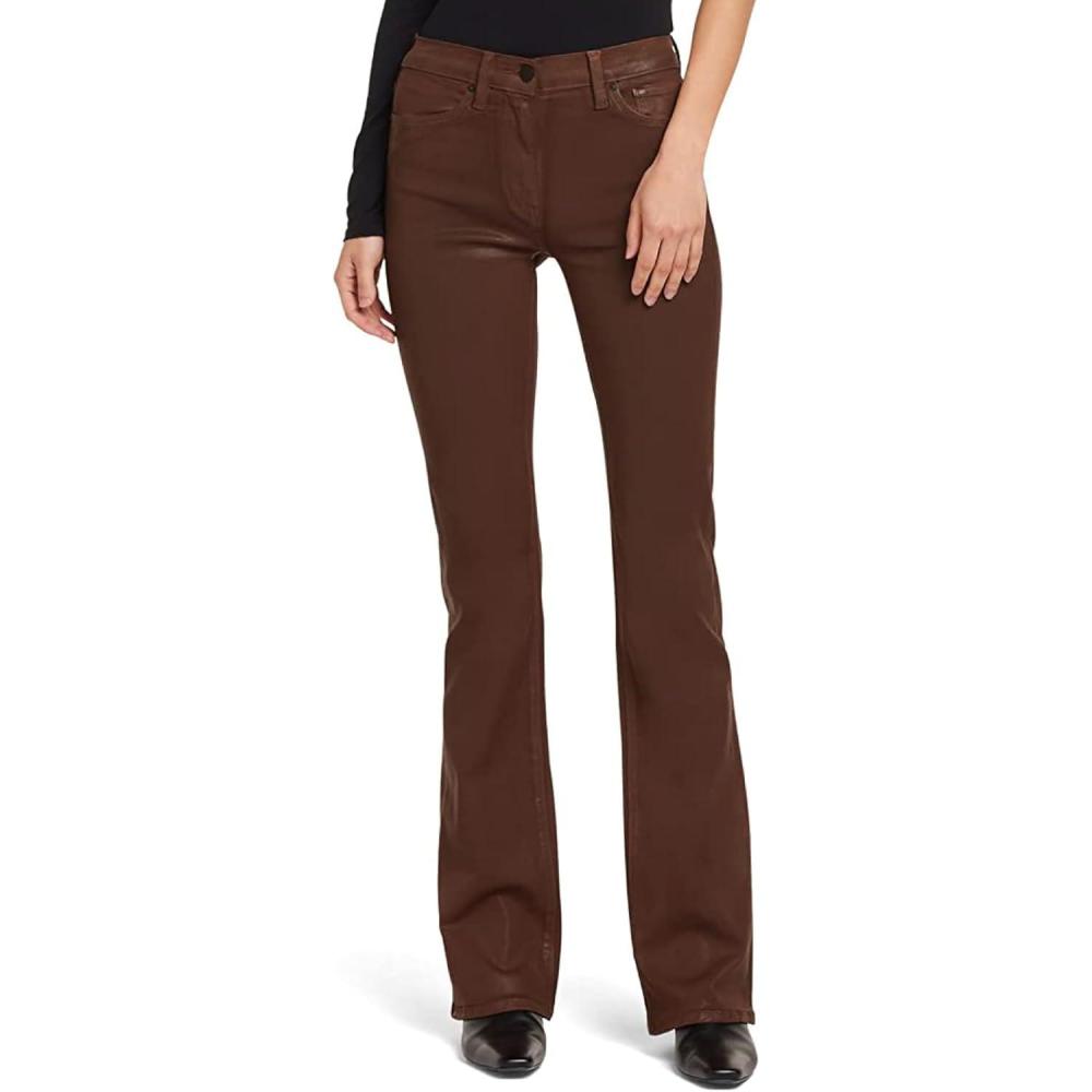 imageHudson Womens Barbara High Rise Bootcut JeanCoated Tortoise Sh