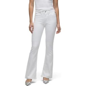 Hudson Womens Barbara High Rise Bootcut Jean(White)