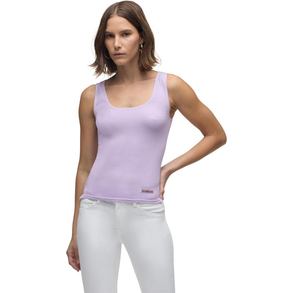 imageHUDSON Womens Scoop Neck Tank TopOrchid Bloom