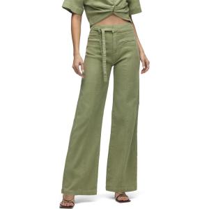 Hudson Womens Tie Waist Pintuck Trouser Pant(Sage)