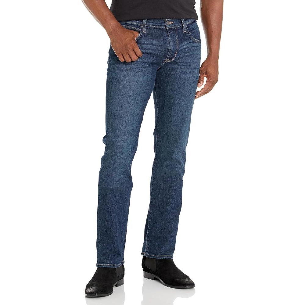 imageHudson Mens Byron Slim Fit Straight Leg JeanGame Face