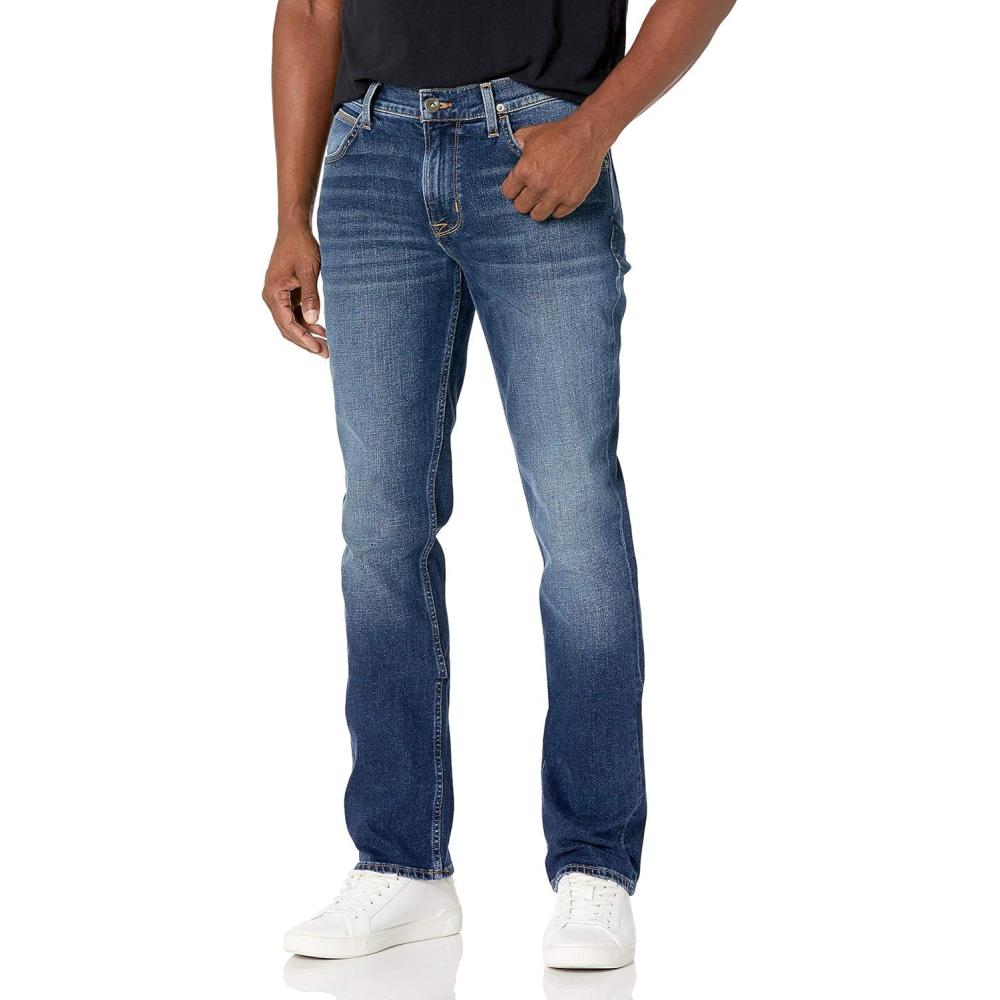 imageHudson Mens Byron Slim Fit Straight Leg JeanRider