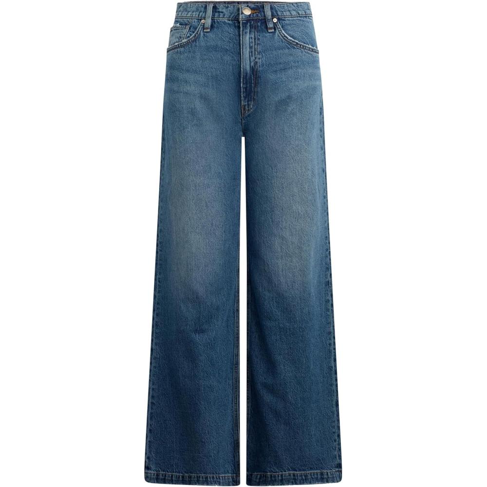 imageHudson Womens Jodie High Rise Loose Fit Wide Leg JeanPolaris