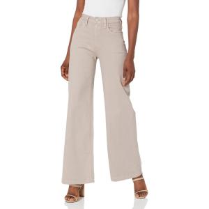 Hudson Womens Jodie High Rise Loose Fit Wide Leg Jean(Coated Moonrock)