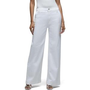 Hudson Womens Jodie High Rise Loose Fit Wide Leg Jean(White Trouser)