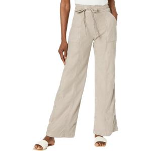 Hudson Womens Tie Waist Wide Leg Trouser(Moonrock)