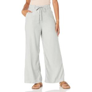 Hudson Womens Tie Waist Wide Leg Trouser(Storm Grey)
