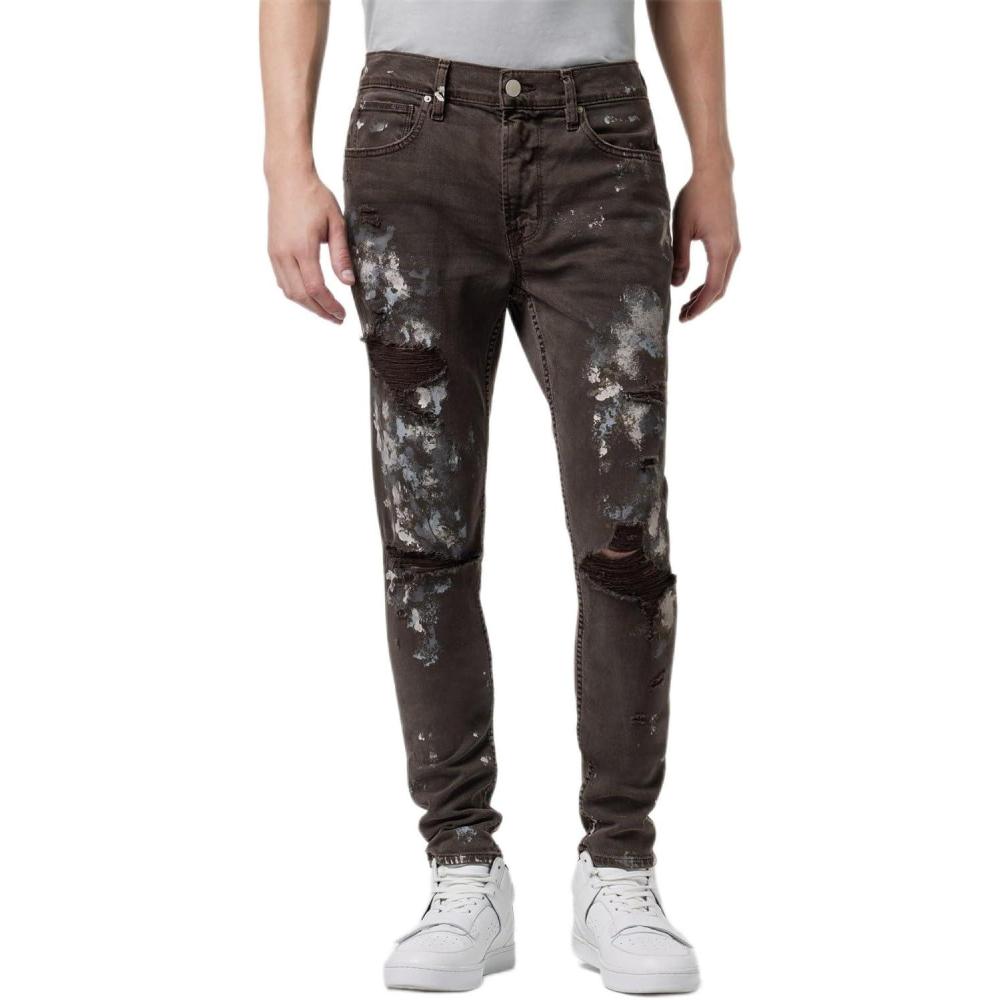 imageHudson Men Zack Skinny JeanChocolate Thrasher