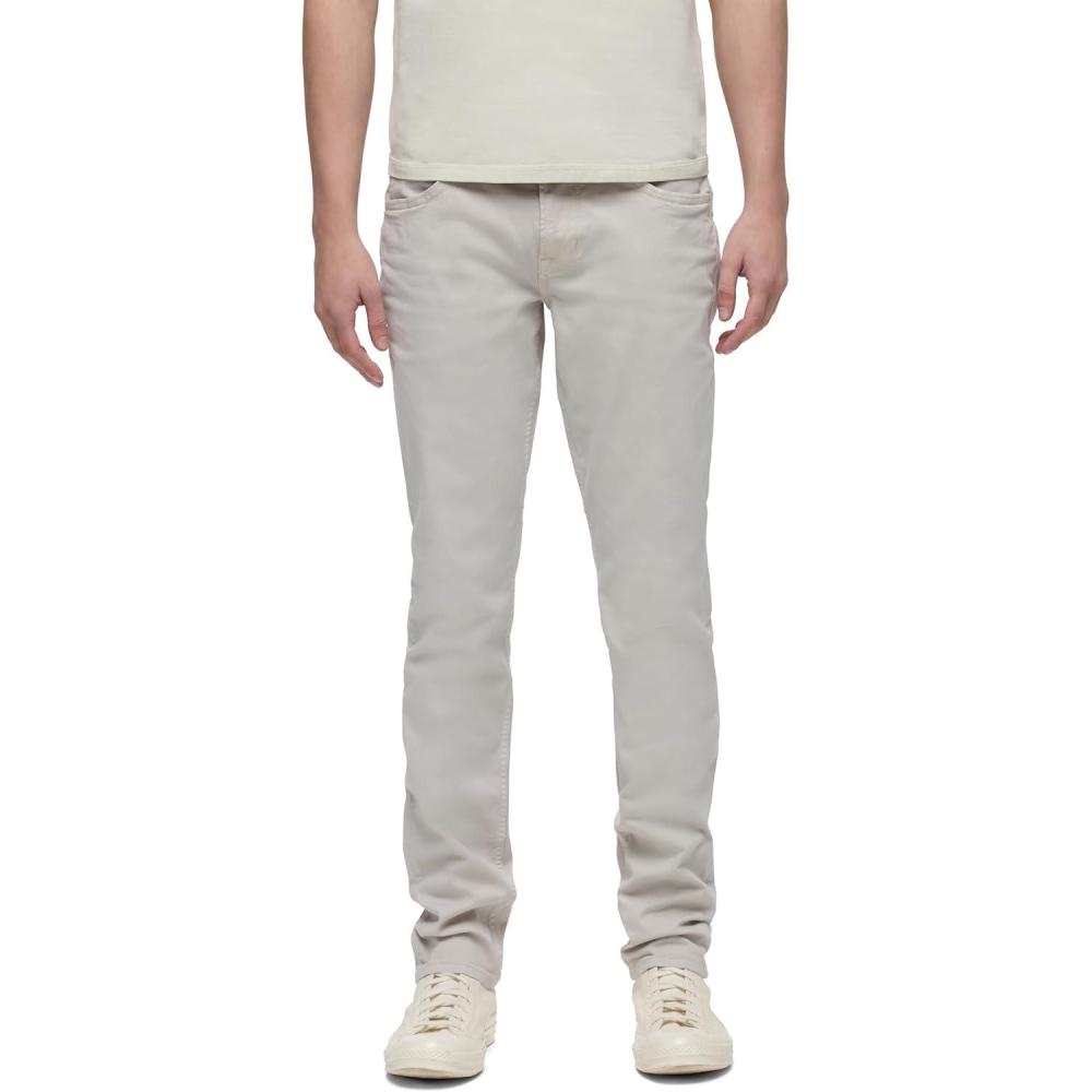 imageHudson Mens Blake Slim Straight Leg JeanLight Ash