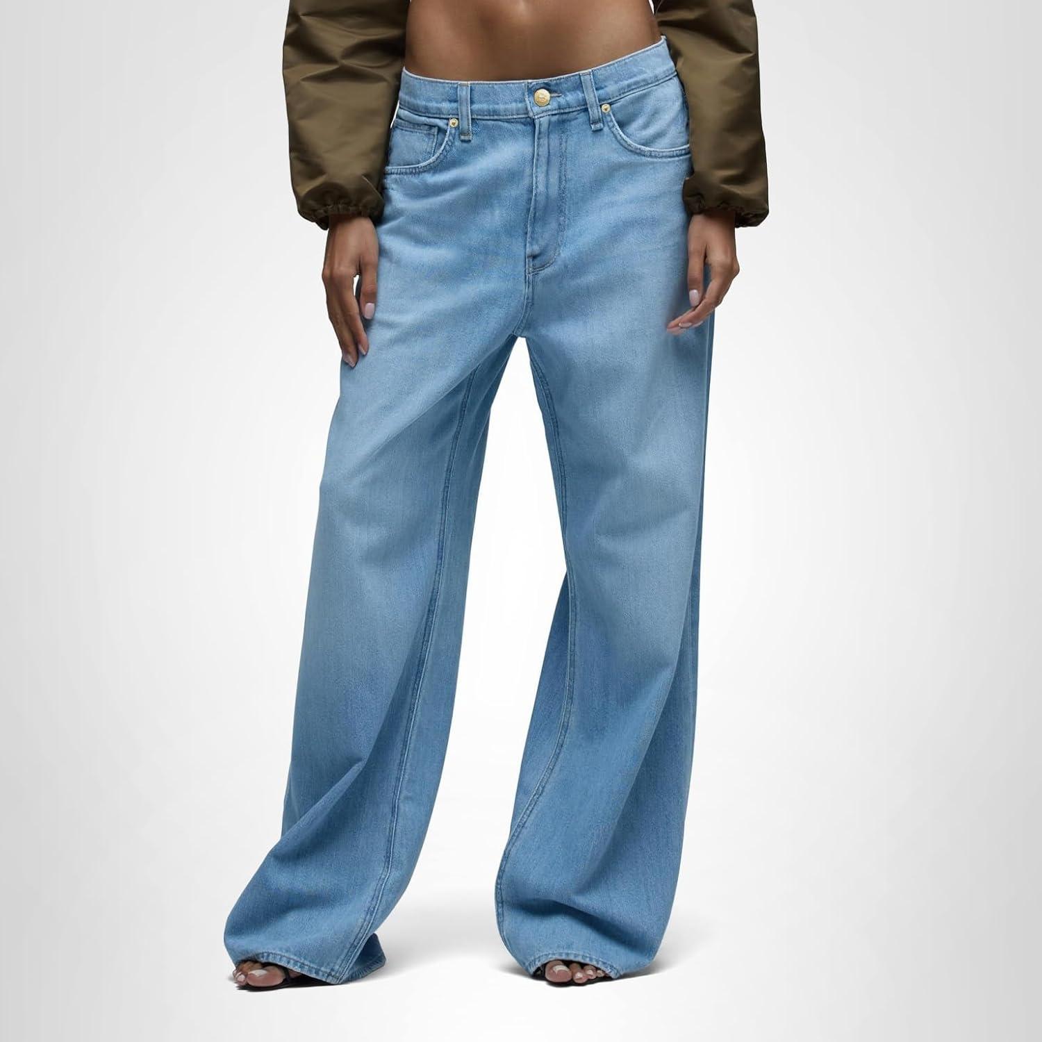image:imageHudson Womens Brooks Nader Low amp Loose JeanPoolside