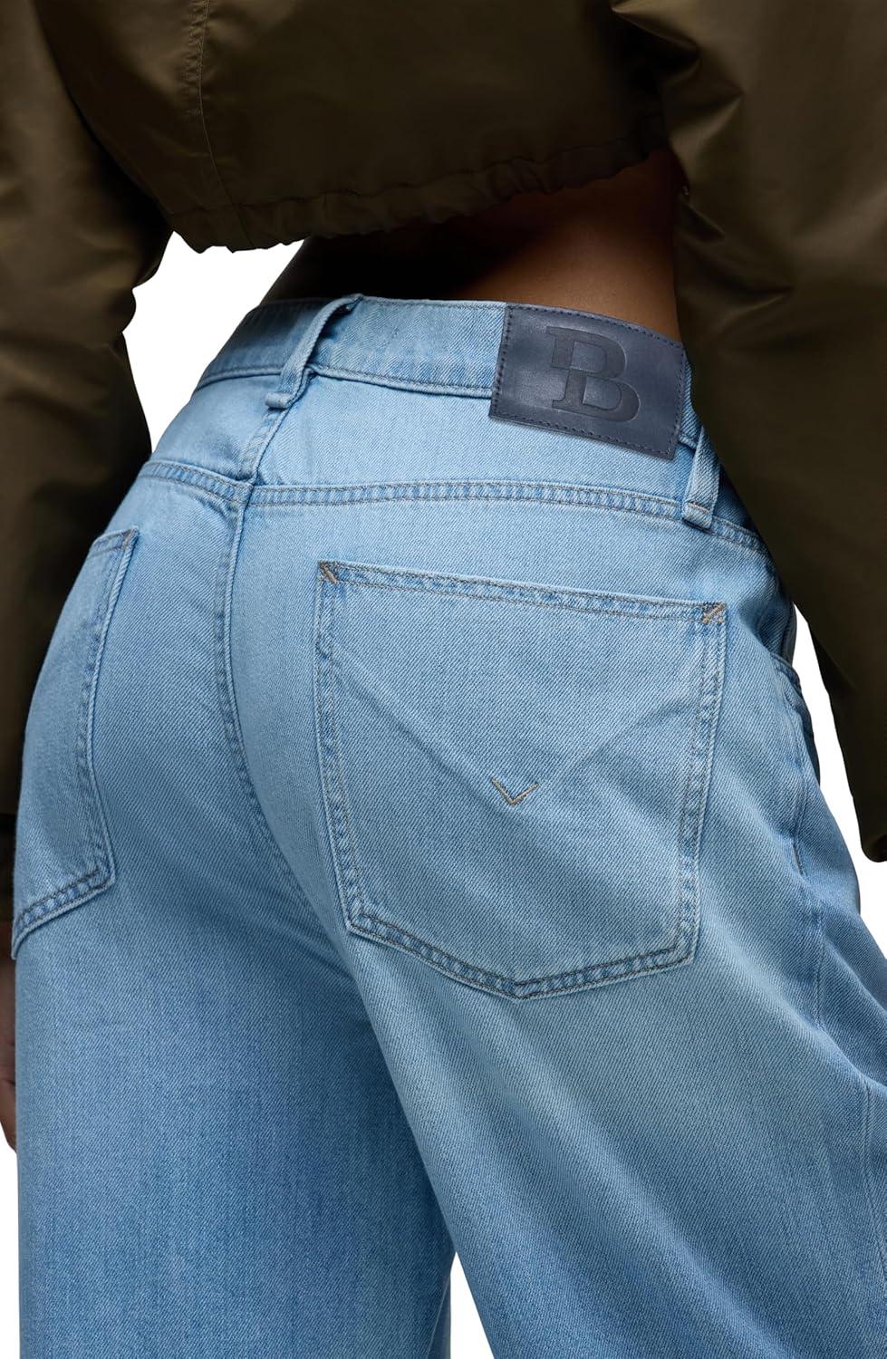 image:imageHudson Womens Brooks Nader Low amp Loose JeanPoolside