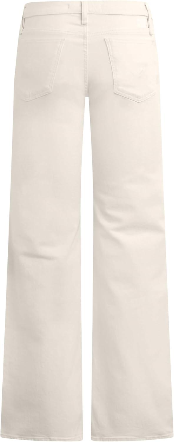 image:imageHudson Womens Kelli Low Rise Loose Fit Straight Leg JeanEcru