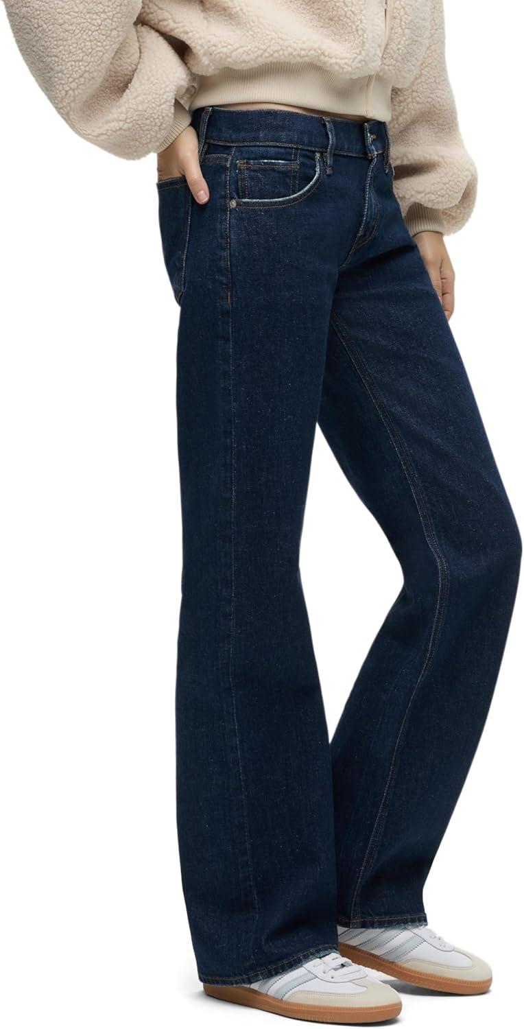 image:imageHudson Womens Kelli Low Rise Loose Fit Straight Leg JeanEve