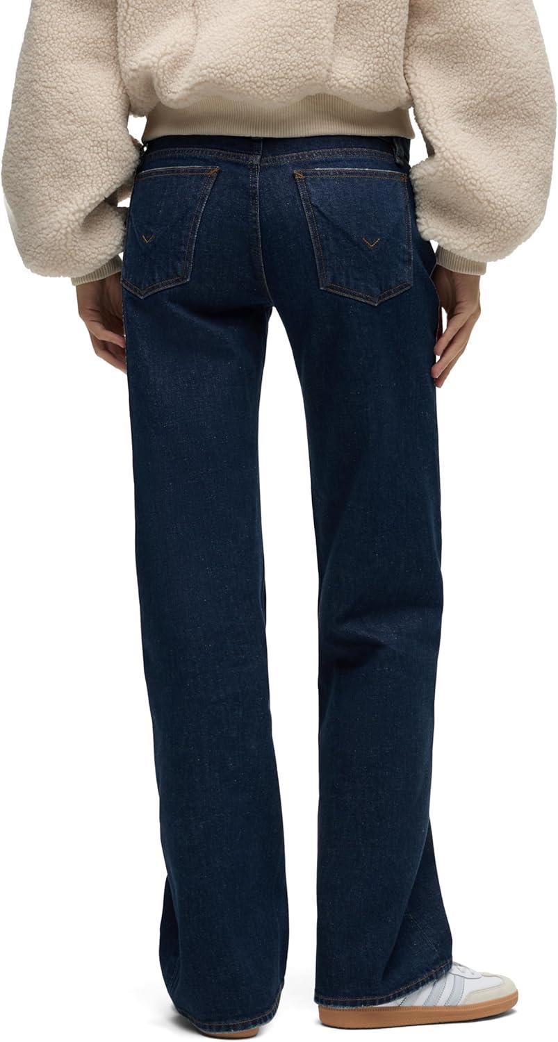 image:imageHudson Womens Kelli Low Rise Loose Fit Straight Leg JeanEve