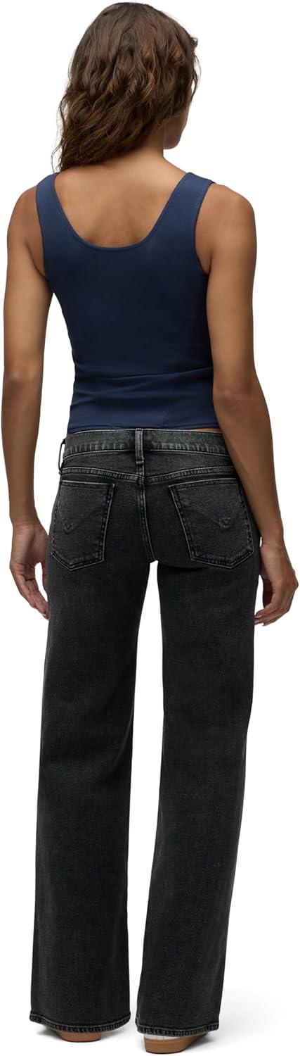 image:imageHudson Womens Kelli Low Rise Loose Fit Straight Leg JeanGrander