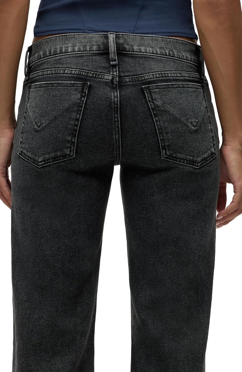 image:imageHudson Womens Kelli Low Rise Loose Fit Straight Leg JeanGrander