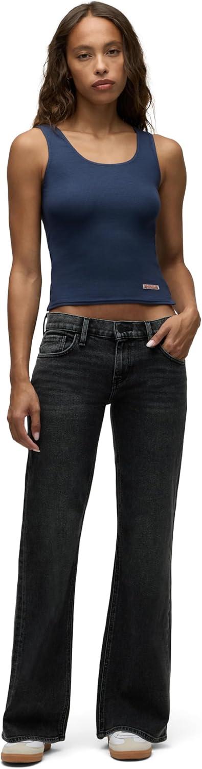 image:imageHudson Womens Kelli Low Rise Loose Fit Straight Leg JeanGrander