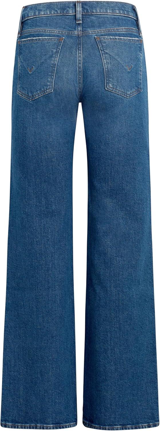 image:imageHudson Womens Kelli Low Rise Loose Fit Straight Leg JeanMoon Walk