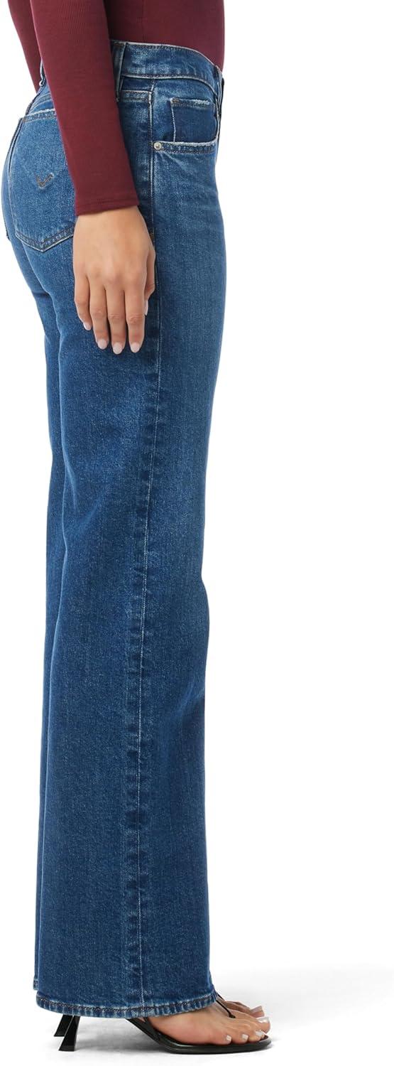 image:imageHudson Womens Kelli Low Rise Loose Fit Straight Leg JeanMoon Walk