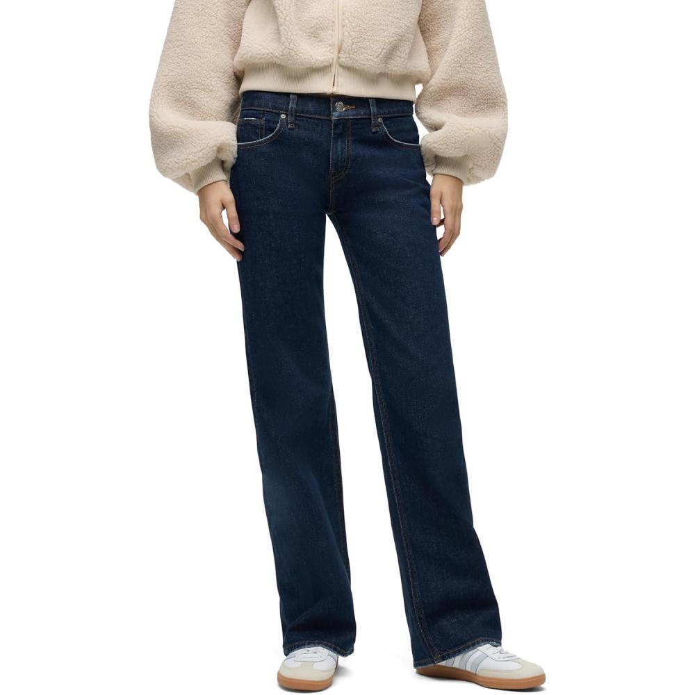 image:imageHudson Womens Kelli Low Rise Loose Fit Straight Leg JeanEve