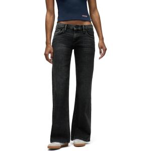 Hudson Womens Kelli Low Rise Loose Fit Straight Leg Jean(Grander)