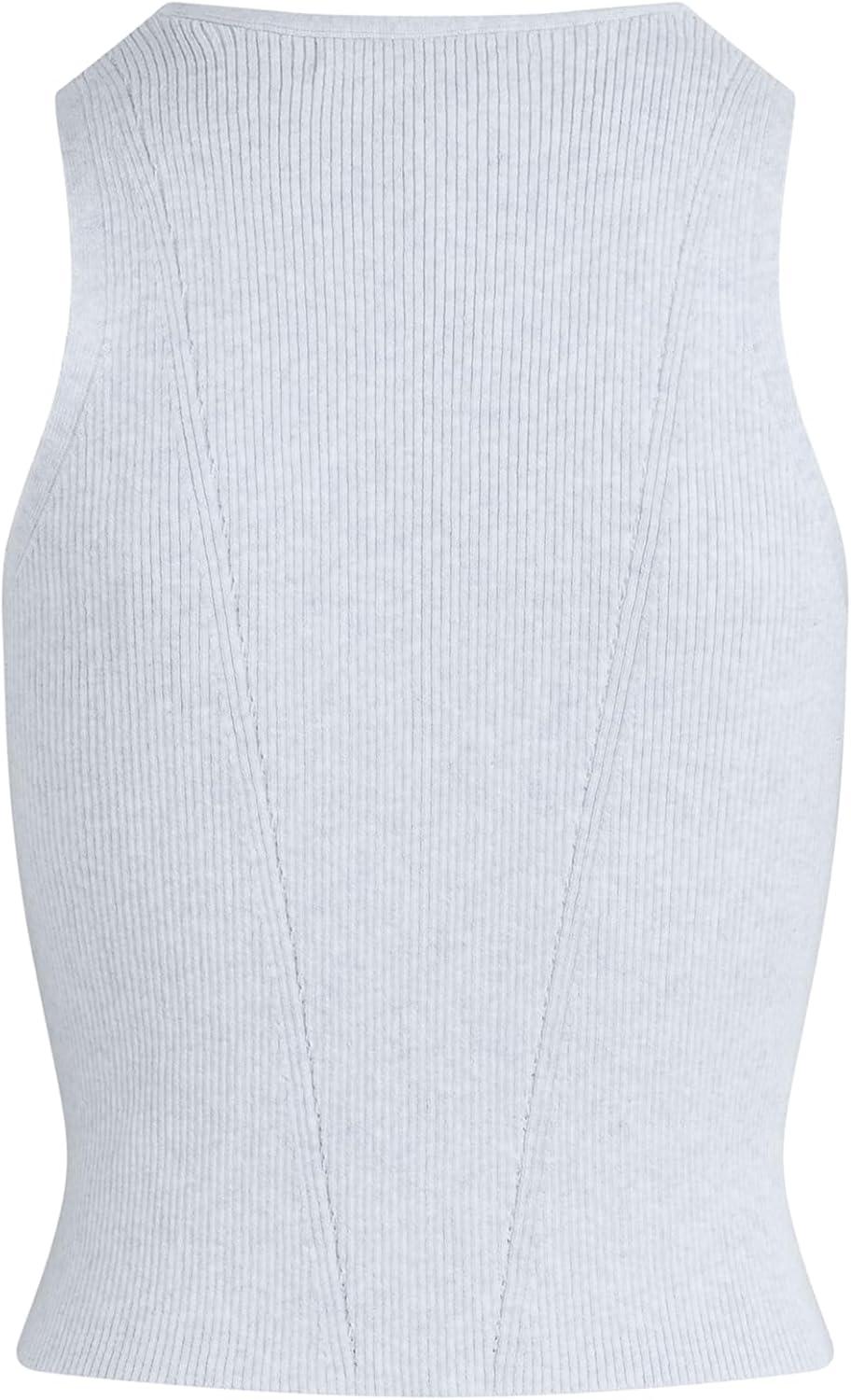 image:imageHUDSON Womens Sleeveless VNeck SweaterBallad Blue