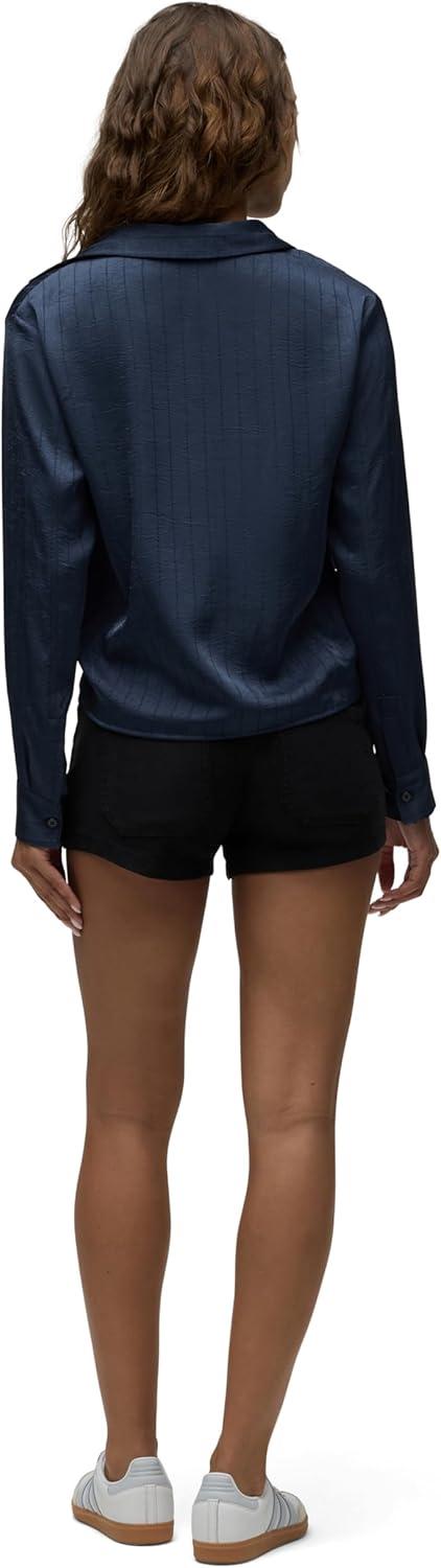 image:imageHudson Womens MidRise Patch Pocket Denim ShortBlack Beauty