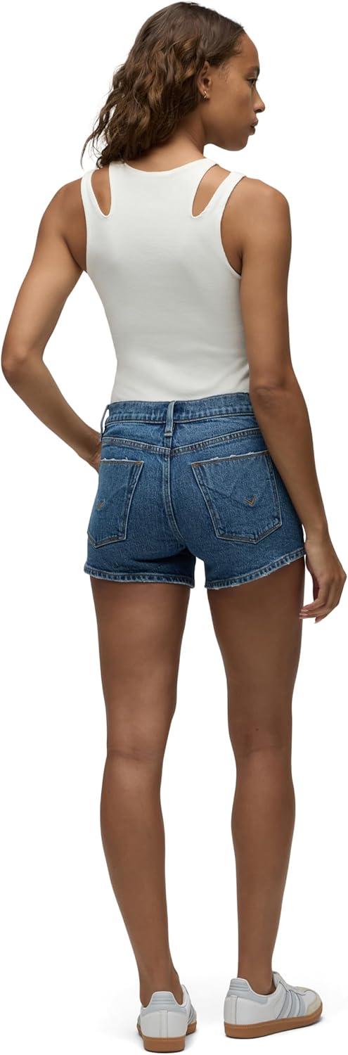 image:imageHudson Womens MidRise Patch Pocket Denim ShortCatalonia