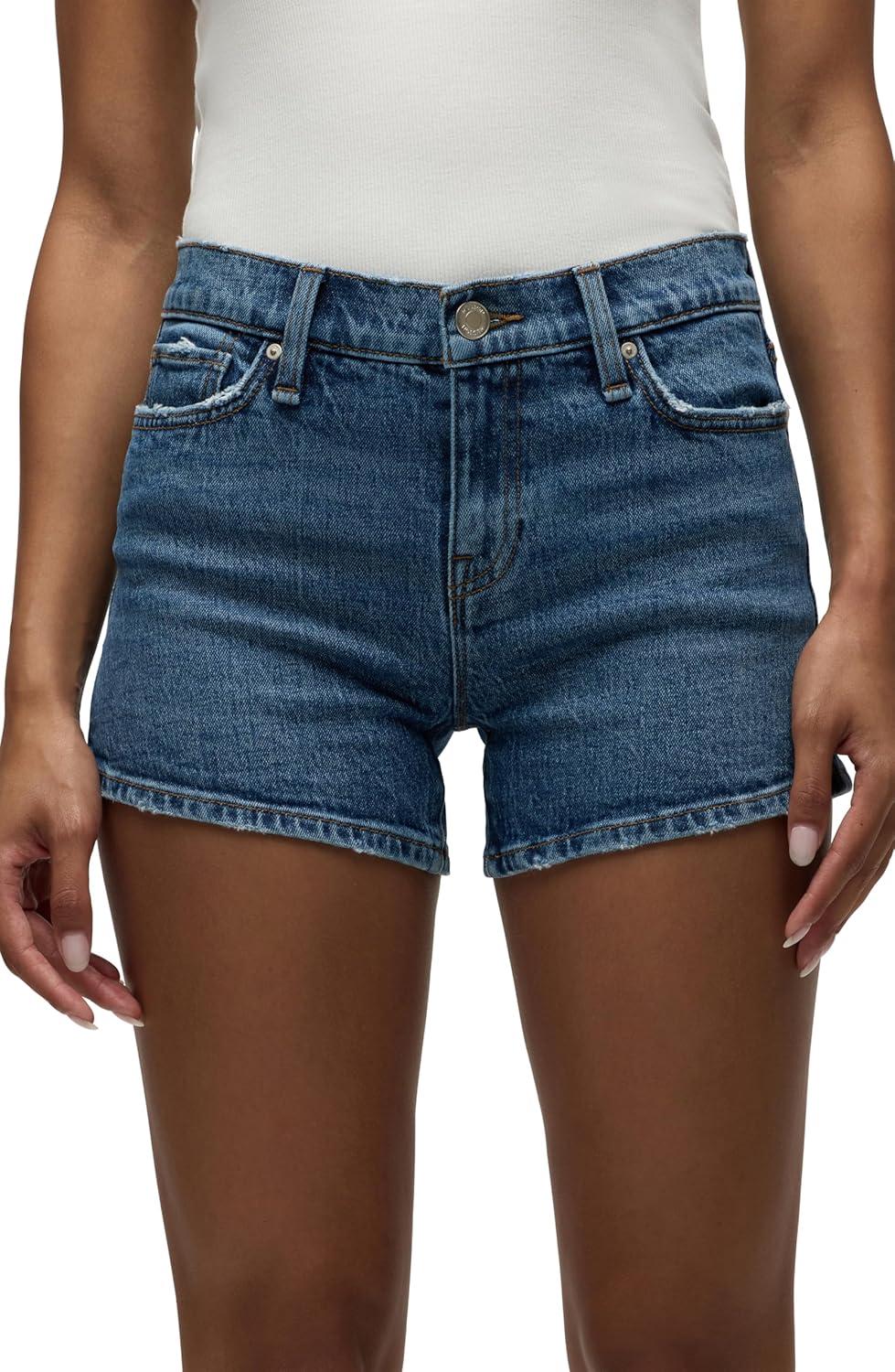 image:imageHudson Womens MidRise Patch Pocket Denim ShortCatalonia