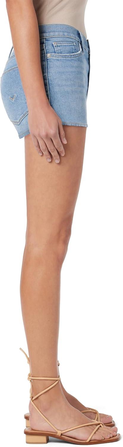 image:imageHudson Womens MidRise Patch Pocket Denim ShortPacific