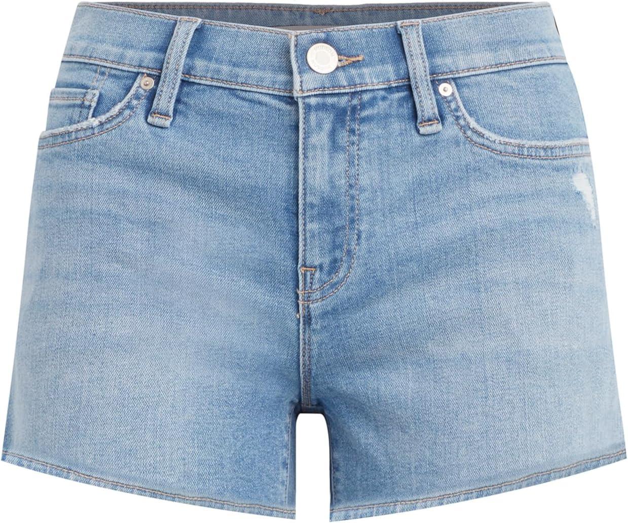 image:imageHudson Womens MidRise Patch Pocket Denim ShortPacific