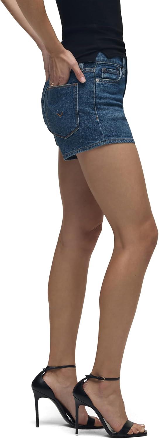 image:imageHudson Womens MidRise Patch Pocket Denim ShortRosebud