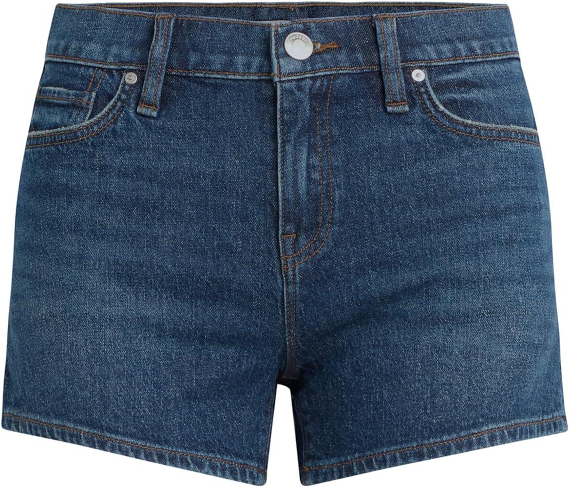 image:imageHudson Womens MidRise Patch Pocket Denim ShortRosebud