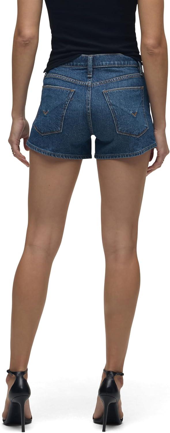 image:imageHudson Womens MidRise Patch Pocket Denim ShortRosebud