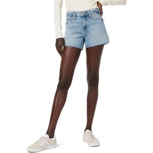 Hudson Womens Mid-Rise Patch Pocket Denim Short(Clover)