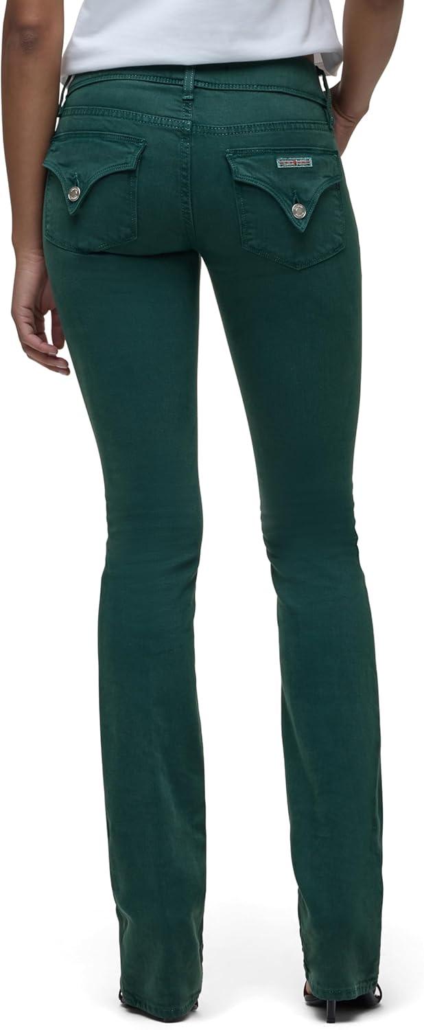 image:imageHUDSON Womens Beth Baby Bootcut Jean with Back Flap PocketsDarkest Spruce