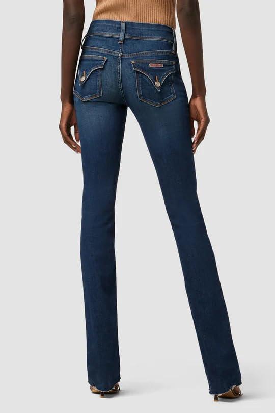 image:imageHUDSON Womens Beth Baby Bootcut Jean with Back Flap PocketsMajesty