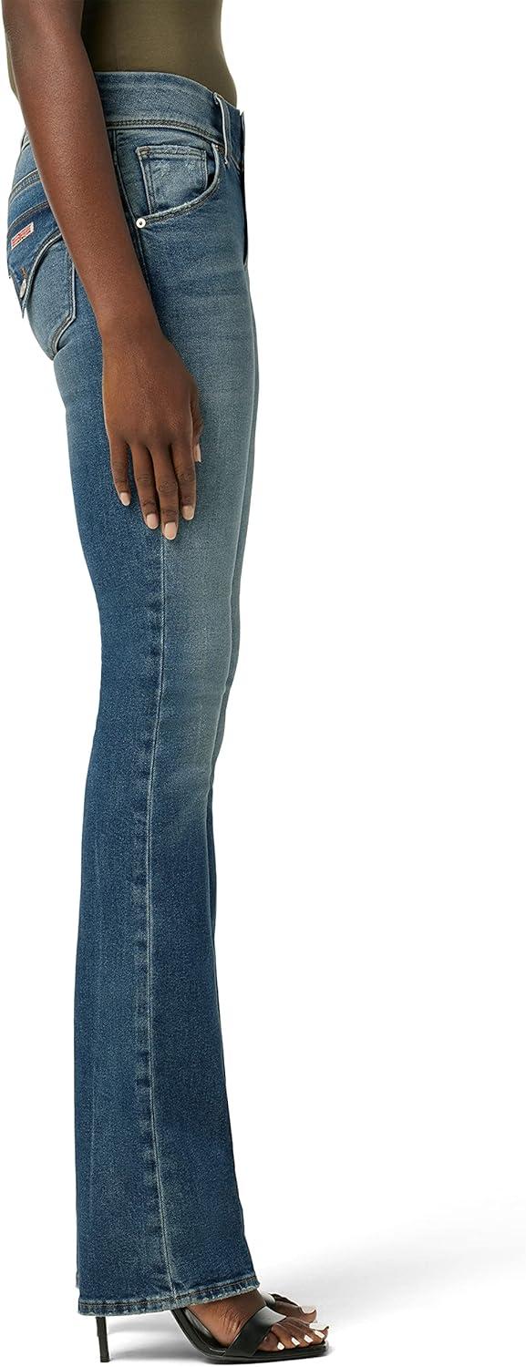 image:imageHUDSON Womens Beth Baby Bootcut Jean with Back Flap PocketsOrbit