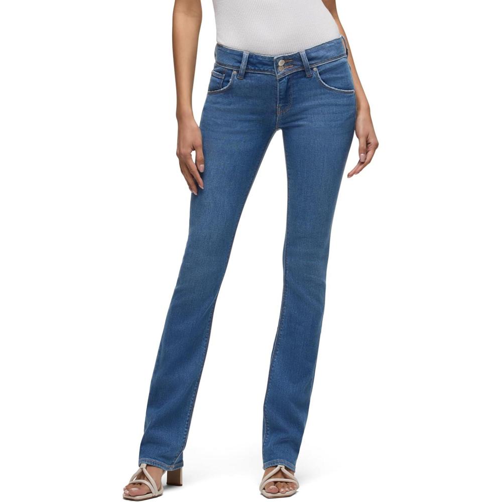 image:imageHUDSON Womens Beth Baby Bootcut Jean with Back Flap PocketsCanyon Spring