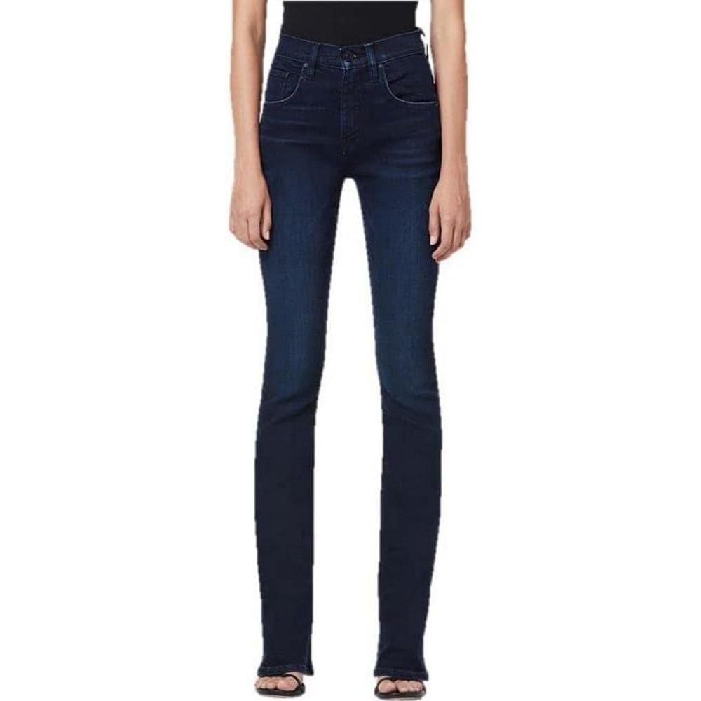 image:imageHUDSON Womens Beth Baby Bootcut Jean with Back Flap PocketsMercy