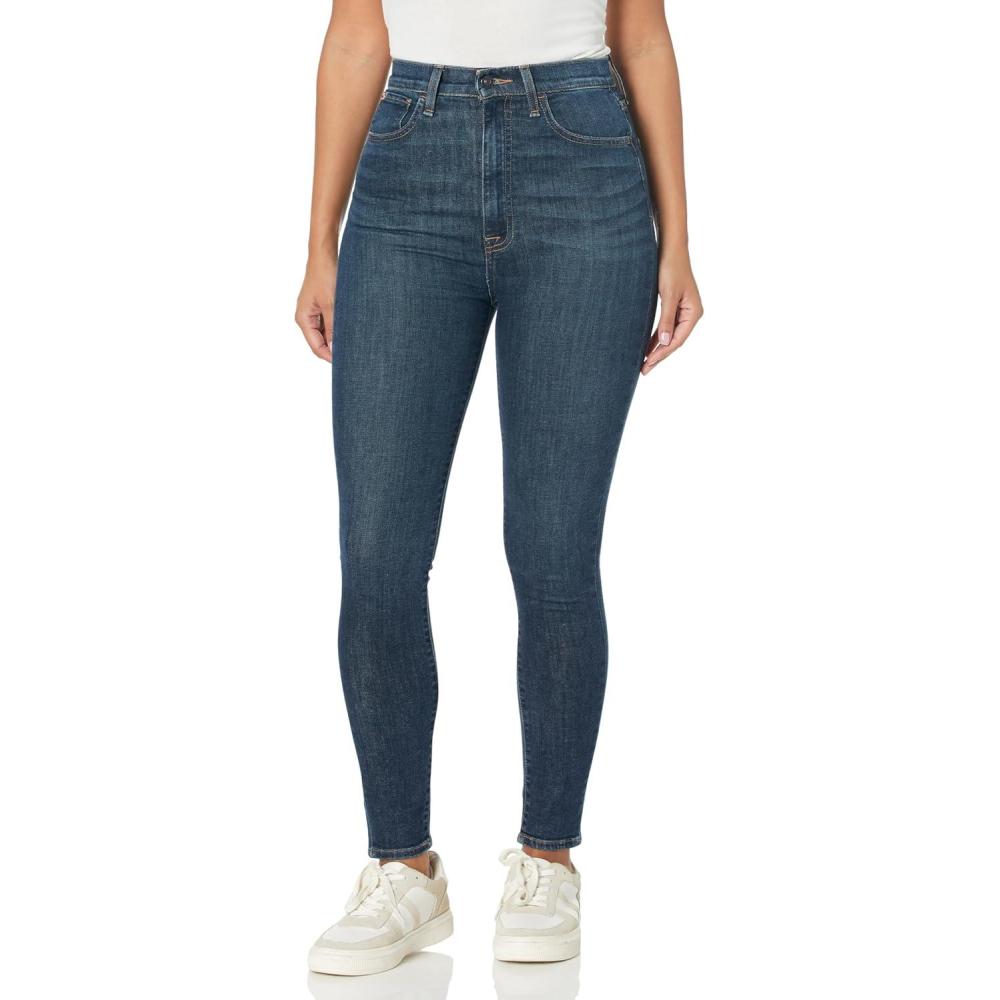 image:imageHudson Womens Centerstage High Rise Super Skinny AnkleElegance