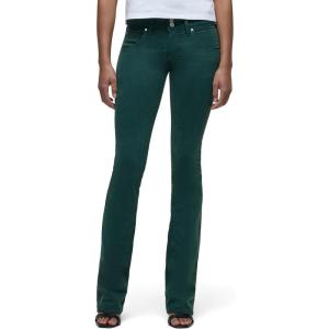 HUDSON Women’s Beth Baby Bootcut Jean with Back Flap Pockets(Darkest Spruce)
