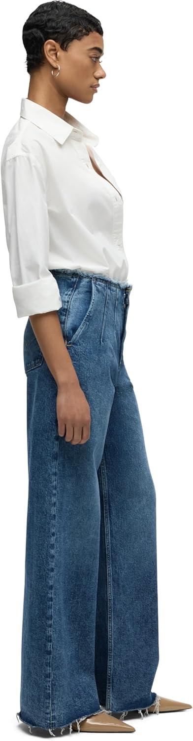 image:imageHUDSON Jeans Womens James Ultra HIGH Rise Wideleg PetiteMallorca
