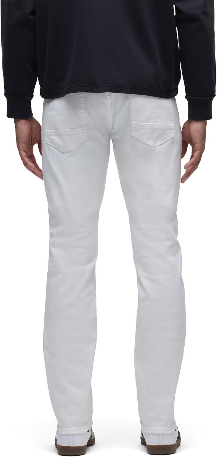 image:imageHudson Mens Blake Slim Straight Leg JeanWhite
